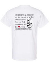 Load image into Gallery viewer, Take ❤ I have Overcome The World